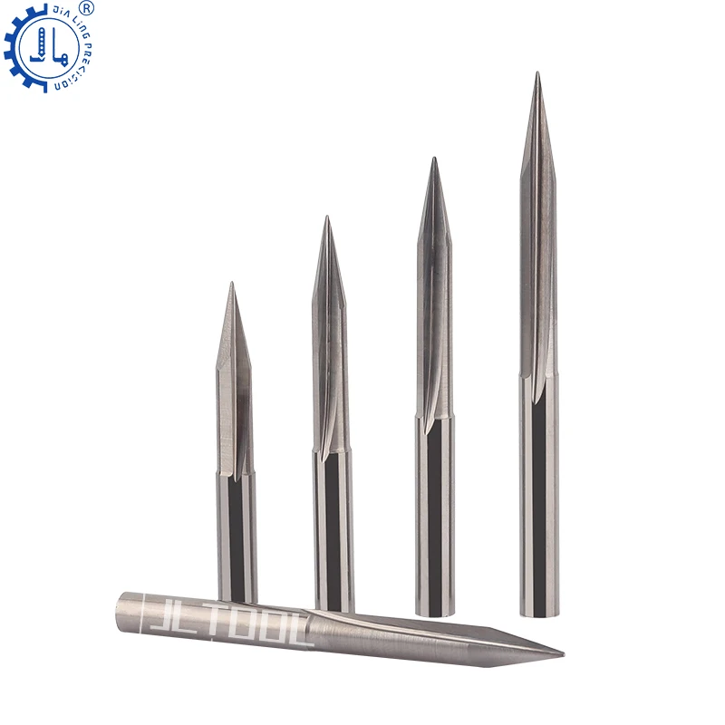 

JIALING 1PC 6mm tapered ball nose end mill conical end mill for wood