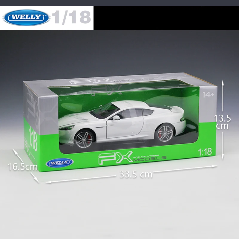 1:18 Масштаб Aston Martin DB9 Coupe модель автомобиля из сплава металлические игрушки транспортные средства Детские игрушки Подарки оригинальная коробка