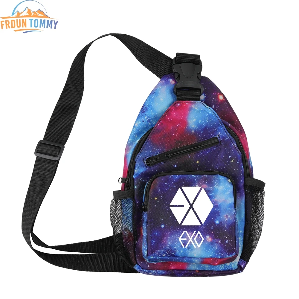 Стиль EXO printIing Мода Досуг Стиль рюкзак сумка на плечо для подростков мальчиков девочек школьные сумки дорожные сумки