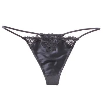 

Moxeay Sexy Erotic Bandage Satin Thong T String Underwear Panties Briefs Ladies T-back Women Lace Sexy Lingerie G String Panties