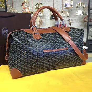 

Dog tooth bag Goya business leisure travel bag large capacity handbag men and women the same leather travel bag