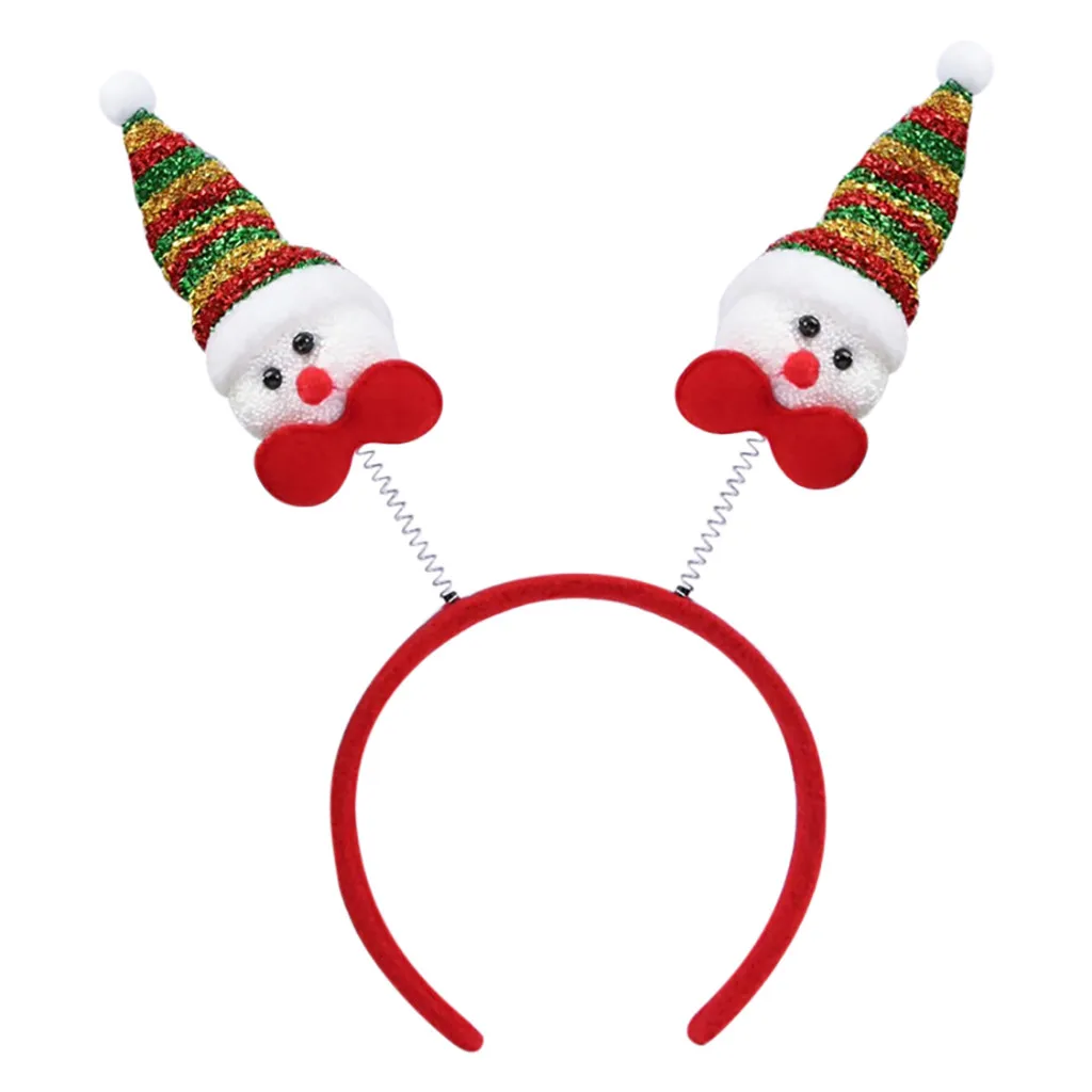 Оленьи рожки на ободке рога Косплей рога Рождество с рогами оленя повязка на голову рождественские аксессуары для волос для взрослых Рождественские сделки - Цвет: B