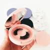 Wholesale Lash Boxes Packaging Bulk With Logo Round Lashes Box Case With Logo Lash Packaging Boxes with Mirror 6