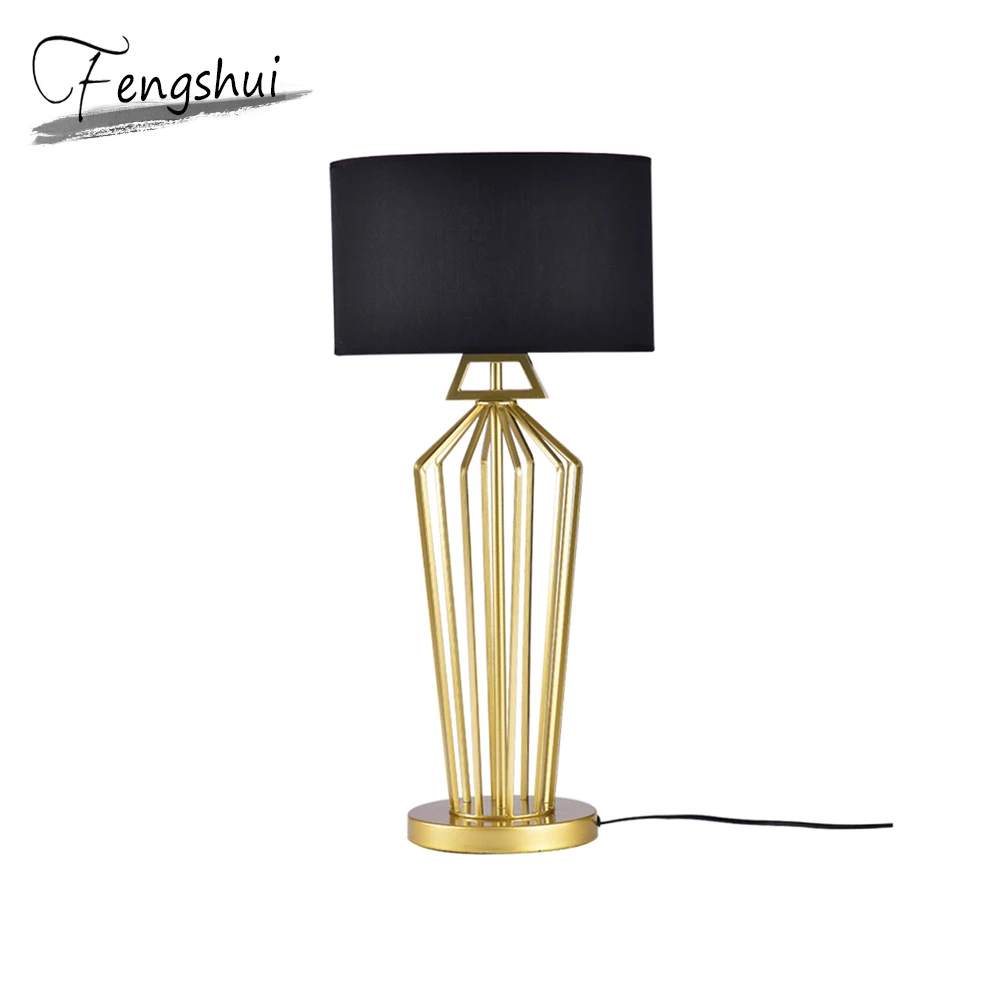 gold led desk lamp