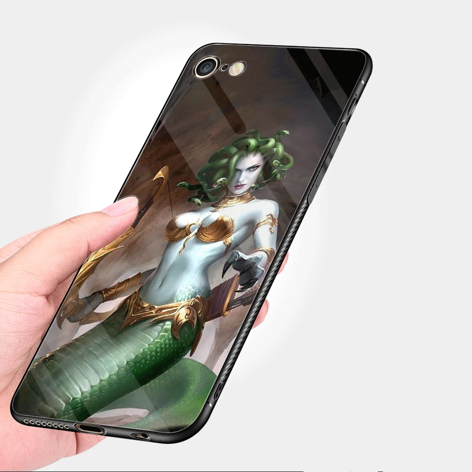 Мобильный телефон стеклянный корпус для iPhone 5 5s SE 6 6s 7 8 Plus XR X XS Max крышка