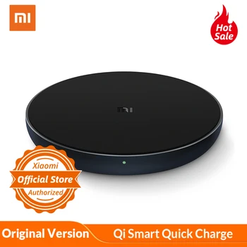 

Xiaomi Wireless Charger Pad Qi 7.5W Original Version Smart Quick Charge Fast Charger For iPhone For Samsung For Mi 10 Pro