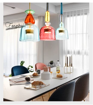 

Modern Glass LED Pendant Lights Bedroom Living Room Indoor Lighting Pendant Lamp Home Decor Light Fixtures Kitchen Hanging Lamp