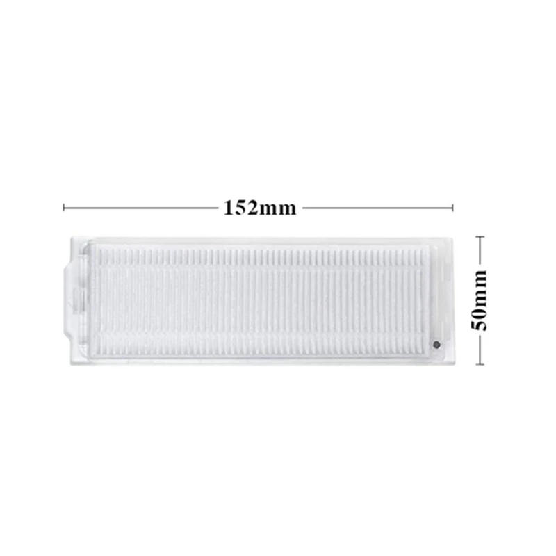 10 шт. Hepa фильтр для робота пылесоса Xiaomi STYJ02YM Conga 3490 Viomi V2 PRO V RVCLM21B|Запчасти пылесоса|