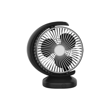 

USB Rechargeable Fan Handheld Cooling Fan with 18650 Battery Desktop Radiator Fan