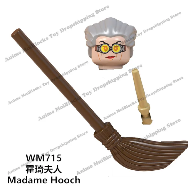 WM6040 WM6041 WM6059 Movies plastic Harried mini bricks action figure building blocks Assembly Toys for children birthday gifts WM715