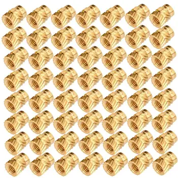 

50 Pcs M3 Threaded Press Fitting Heat Sink And Injection Molding Type Hot Melt Hot Press Inlaid Copper Nut