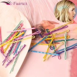 50/100Pcs Colorful Hairpins For Women Hair Clip Bobby Pins Invisible Wave Hairgrip Barrette Hairclip Hair Clips Accessories