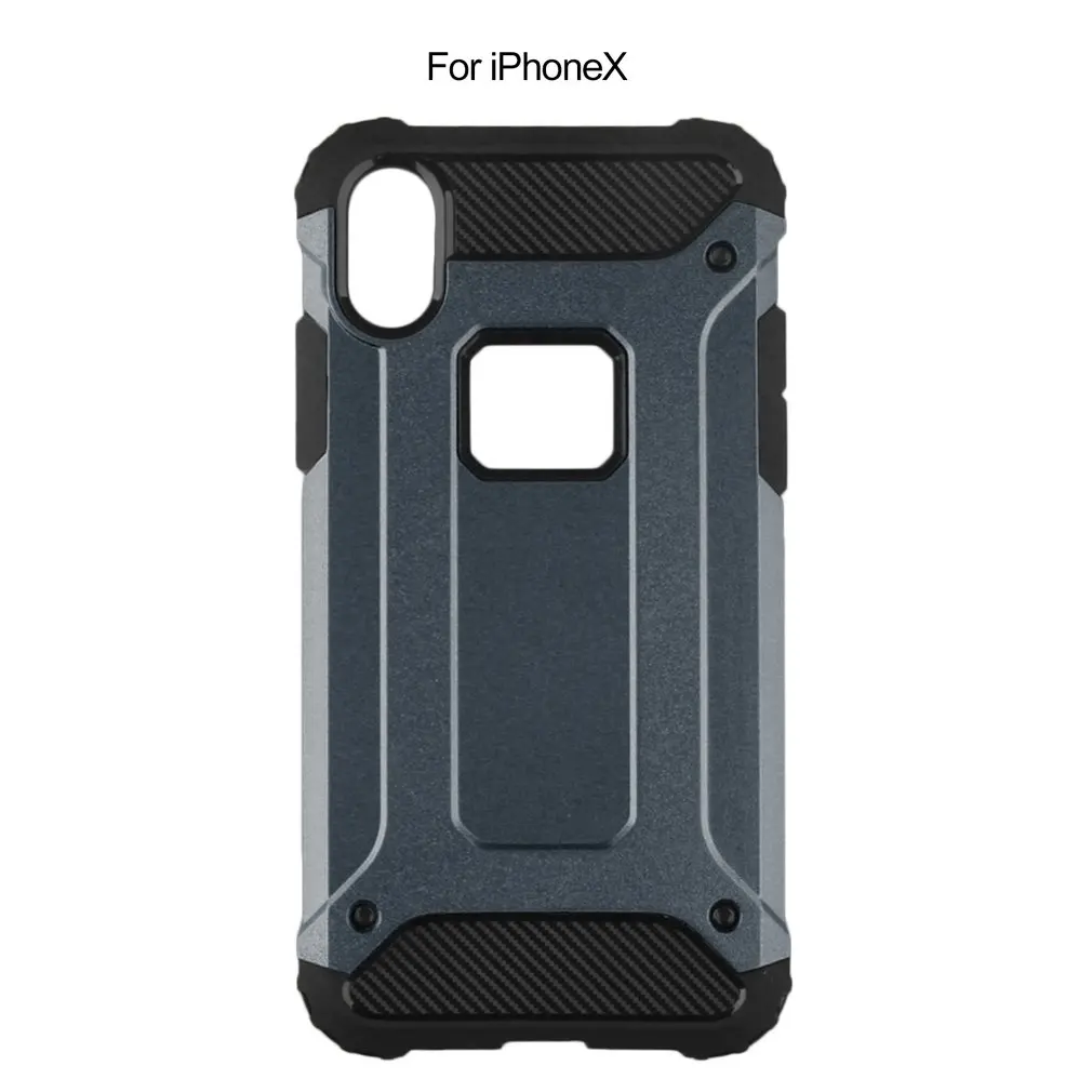 Dust-proof Ultra Thin Protective Case TPU PC Plastic Mobile Phone Back Cover Shell Shockproof Scrape Resistance For iPhone X |