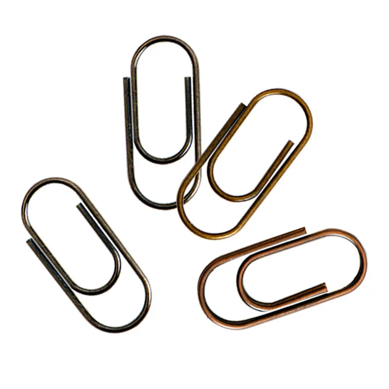 Paper Clips 200pcs/Set Of 16mm Metal Notes Classified Children'S Student Stationery School Office Supplies