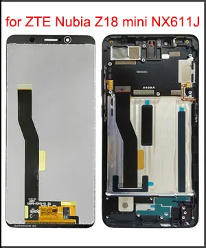ЖК-дисплей 5 7 дюйма для ZTE Nubia Z18 Mini NX611J NX611H дисплей с сенсорным экраном и