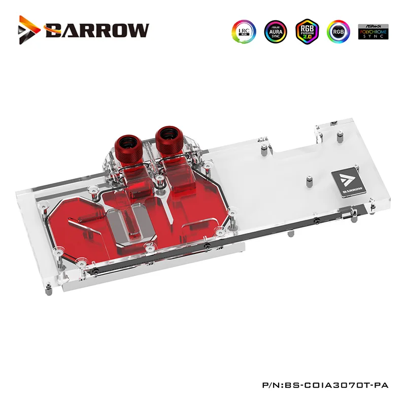 Barrow GPU Water Block For Colorful iGame RTX 3070 Ti Advanced Ultra W,OC 8G Card,BS COIA3070T