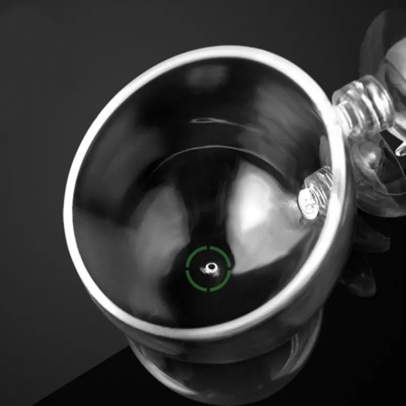 Аквакультура чашка украшение для аквариума мини хрустальный стеклянный горшок в горшке воды водная посадка цилиндрическая чашка
