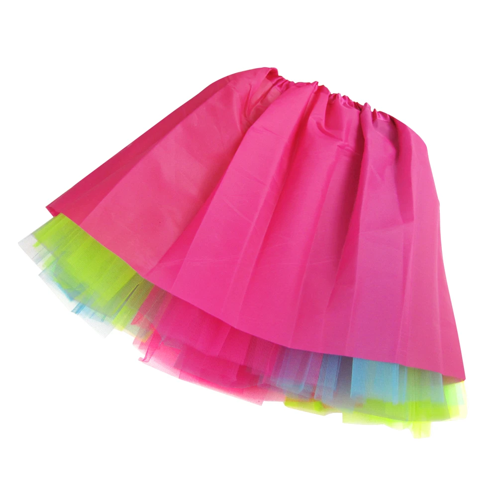 nike tennis skirt Princess Midi Fairy Tulle Skirt Pleated Dance Tutu Skirts Womens Lolita Petticoat Jupe Tulle Femme Party Puffy Skirts Adult pink skirt