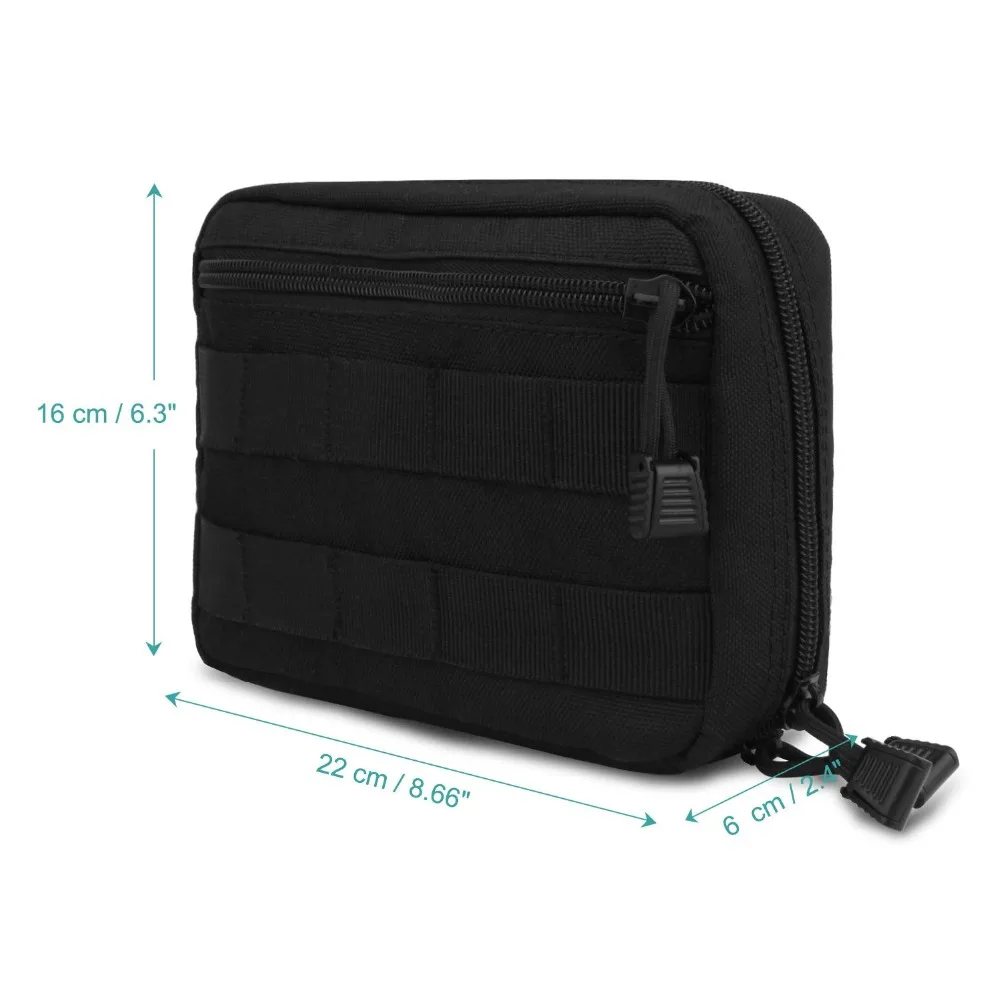 Tactical Molle Pouch 1000D Military Magazine Pouch Bullet Holder Pocket Utility EDC Tool Bag Man Belt Bag for Hunting Shooting