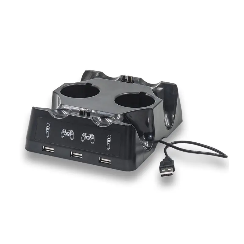 Зарядная док-станция зарядное устройство Колыбель USB зарядное устройство подставка держатель для Playstation 4 PS4 Slim Pro PS VR PS Move аксессуары DXAC