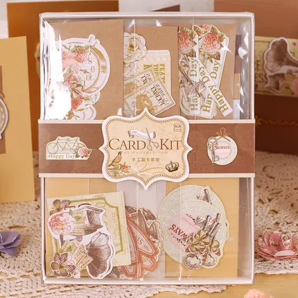 Eno Greeting Vintage Card Making Kit 12 Blank Greeting Cards With Envelopes Decoupage Scrapbooking Card Craft Card Making Christmas Cards Card Marriagecard Games For Sale Aliexpress