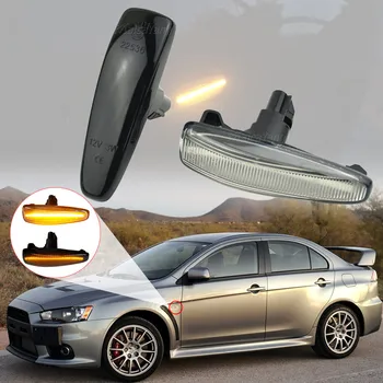 

Turn Signal Lamp LED For Mistubishi Outlander Sport Mirage Sport Lancer Evolution X Light Car Dynamic Side Marker Blinker