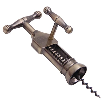 

Antique Wine Bottle Opener Creative Turn Corkscrew for Restaurants Bars Cellars Wine tasting rooms