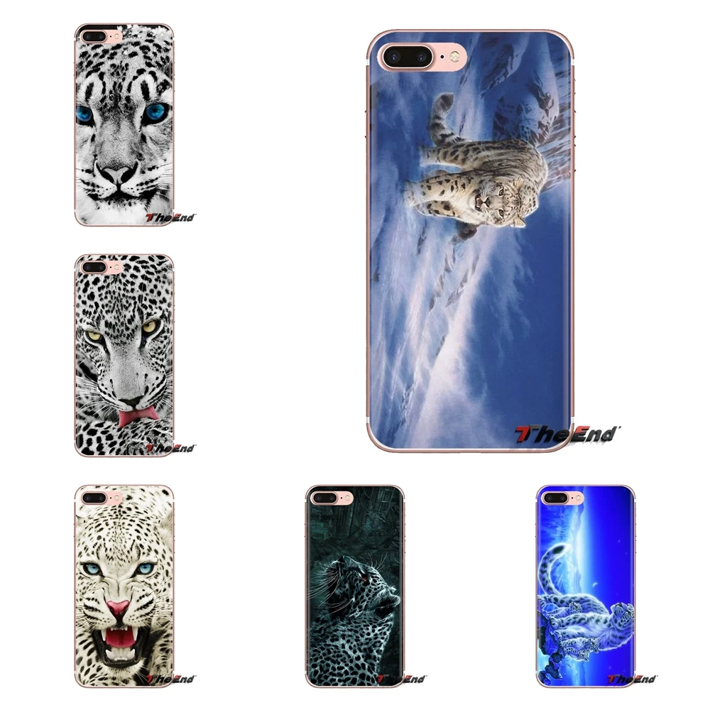 For iPhone XS Max XR X 4 4S 5 5S 5C SE 6 6S 7 8 Plus Samsung Galaxy J1 J3 J5 J7 A3 A5 Cover Triangle Blue Eye Snow Leopard Tiger |