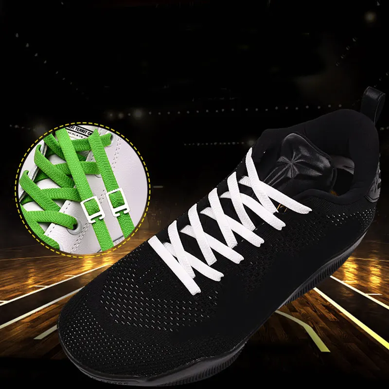 

1 Second Quick No Tie Shoelaces Elastic Cross buckle Shoelaces Kids Adult Lazy Laces Sneakers Shoelace String Accessories Unisex