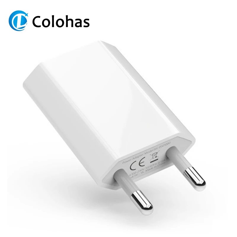 USB зарядное устройство с Европейской/американской вилкой 5 В/1 А|Зарядные