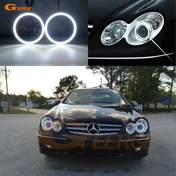 

Excellent Ultra bright smd led Angel Eyes kit DRL For Mercedes Benz CLK CLASS W209 C209 A209 CLK500 2007-2010 Xenon headlight