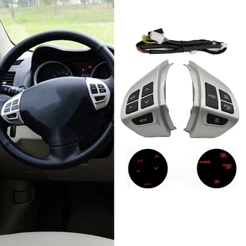 

Steering Wheel Button Cruise Control Switch For Mitsubishi 2007-2012 Outlander Speed Control Switch Car Accessories Car Switch