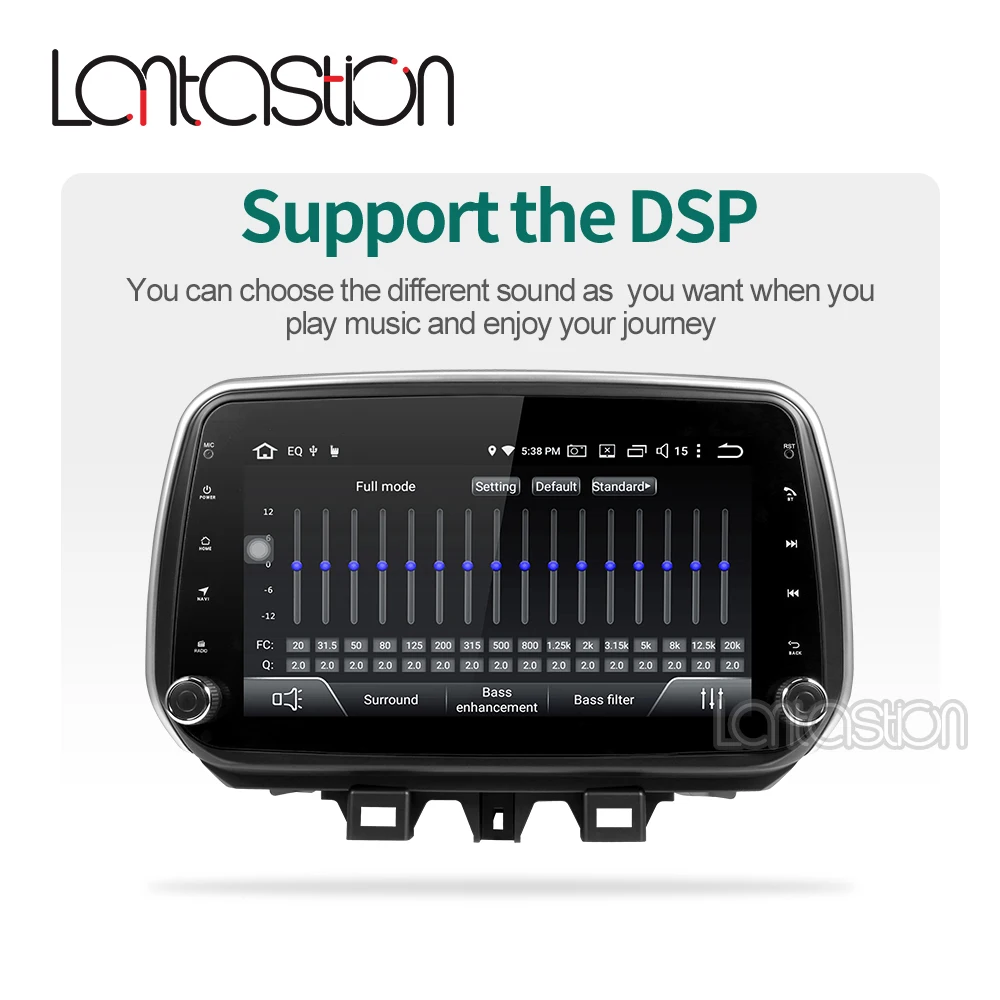 Flash Deal Android 9.0 car dvd gps player for hyundai Tucson ix35 2018 car dvd gps navigation raido video  player 1 din car stereo 2