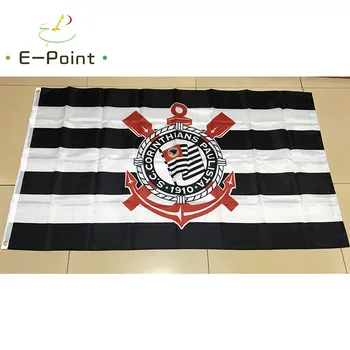 

Big Size Brazil Sport Club Corinthians Paulista Flag Size Christmas Decorations for Home Flag Banner Type B Gifts