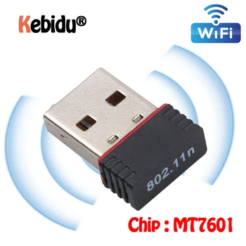 

Mini WiFi Adapter 150M USB WiFi Antenna Wireless Computer Network Card 802.11n/g/b LAN+Antenna Wi-fi Adapters Wi Fi Antenna