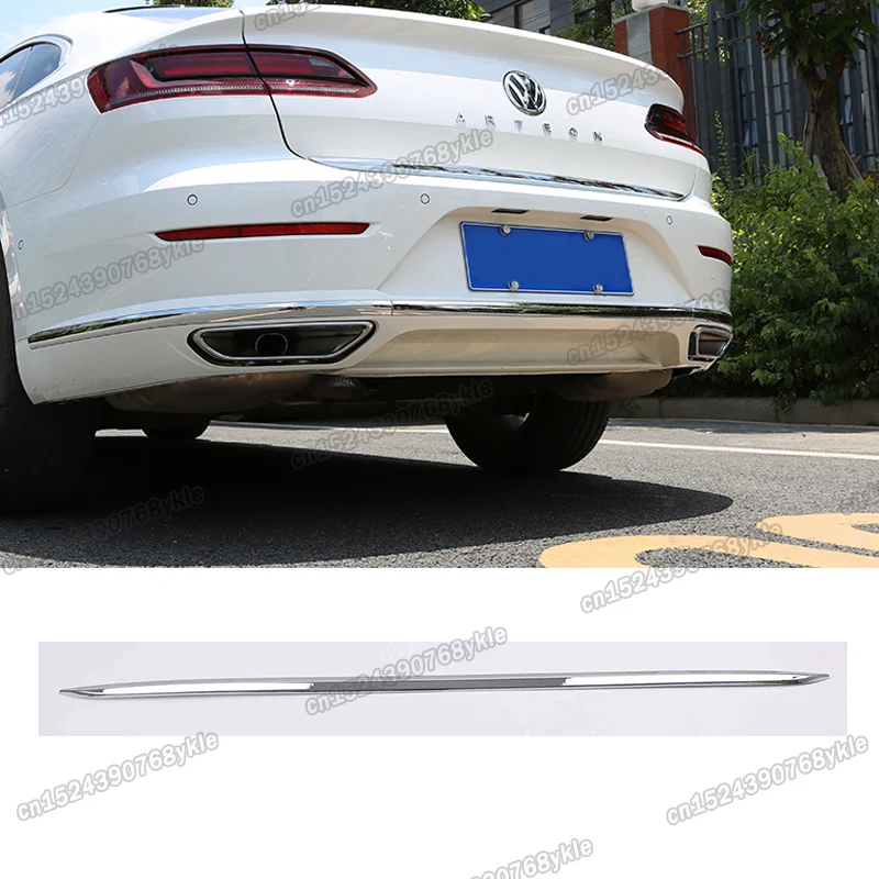 shiny silver mirror surface car taildoor edge trims for volkswagen arteon 2017 2018 2019 2020 2021 2022 vw r line accessories | Автомобили