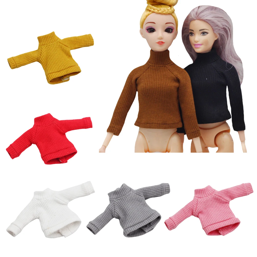 Одежда для кукол водолазка с длинным рукавом свитер футболка Blyth Licca Pullip ob24 брюки
