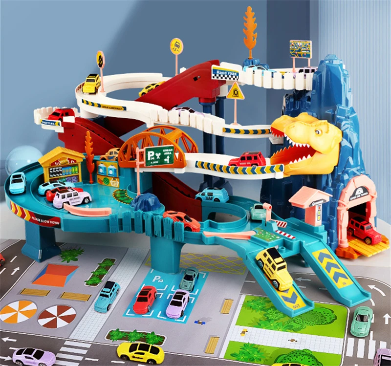 Hot Wheels City Speedway trackset Carros Na Rodovia Jogo De Ação Brinquedo  Infantil Racing