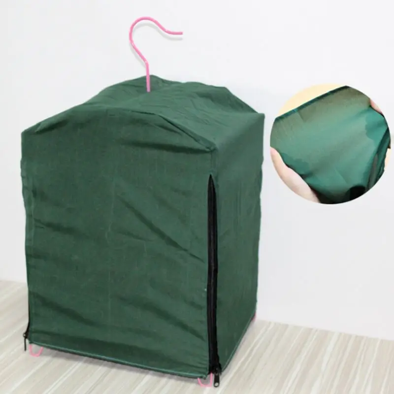 

Square Birdcage Cover Parrot Cage Blackout Sunscreen Rainproof Cloth Light-proof Shading Cover Thicken Ordinary Style 449E