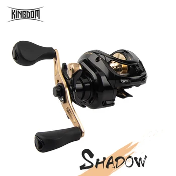 

Kingdom Shadow Tip 2020 New Baitcasting Reel 8.0:1 High Speed 9+1BB Aluminum Spool Ultralight Fresh&Saltwater Carp Fishing Wheel