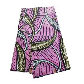 

Best-selling wax cloth wax 6yards Premium African wax Batik Fabric cotton Ankara Design French Nigerian clothing Fabrics Wedding