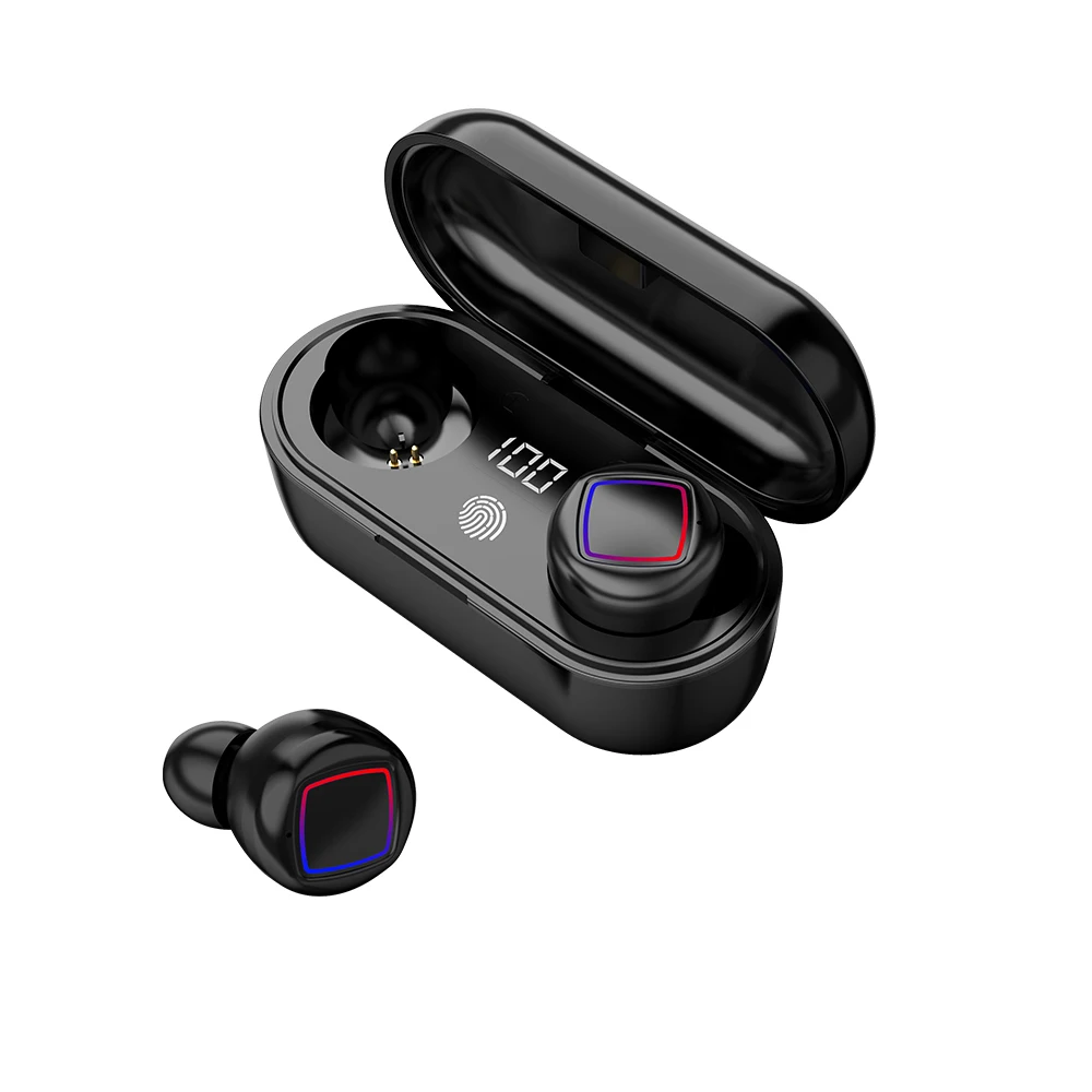 

ZEXMTE Wireless Bluetooth 5.0 Noise Cancelling Earbud for Running in-Ear Bluetooth Waterproof Earphones with Charging Case