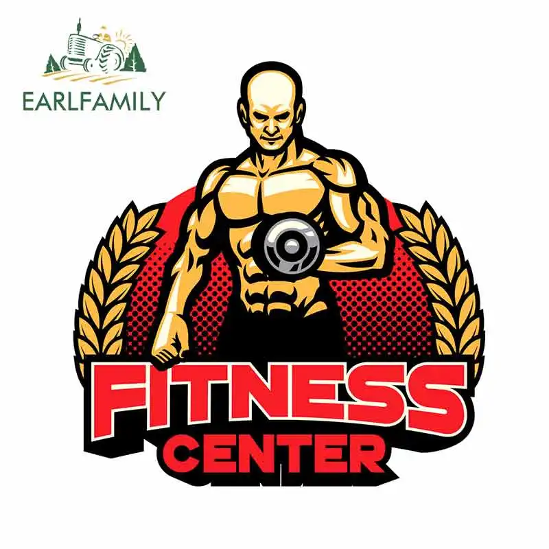 EARLFAMILY 13 см x 12 6 для Фитнес центра Знак дизайн машина бампер окно наклейки 3D