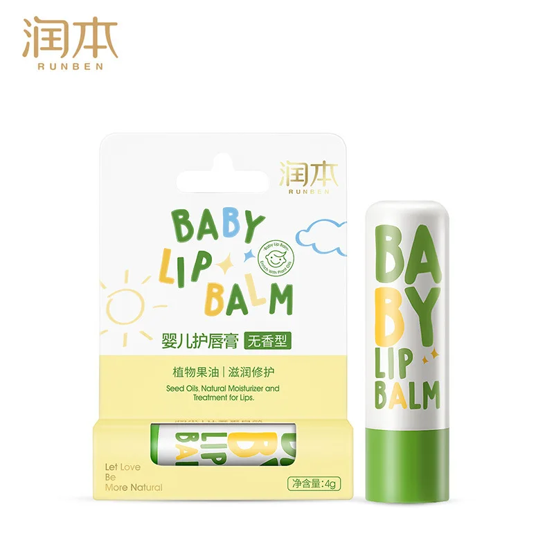 

Run This Children Lipstick Natural Moisturizing And Nourishing Moisturizing Edible Pregnant Women Baby Lip Cream Infant Lip Balm