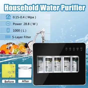 

5 Stage Ultrafiltration Drinking Water Filter System Home Kitchen Water Purifier Filter Cartridge Kits Easy installation