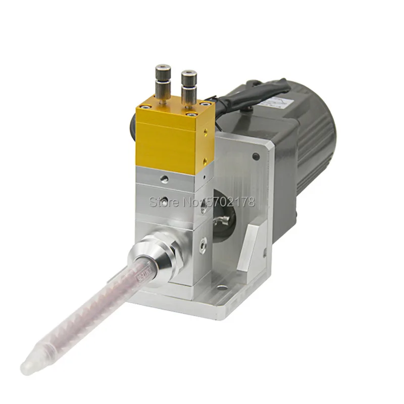 Electric mixing AB glue precision dispensing valve with motor Dynamic