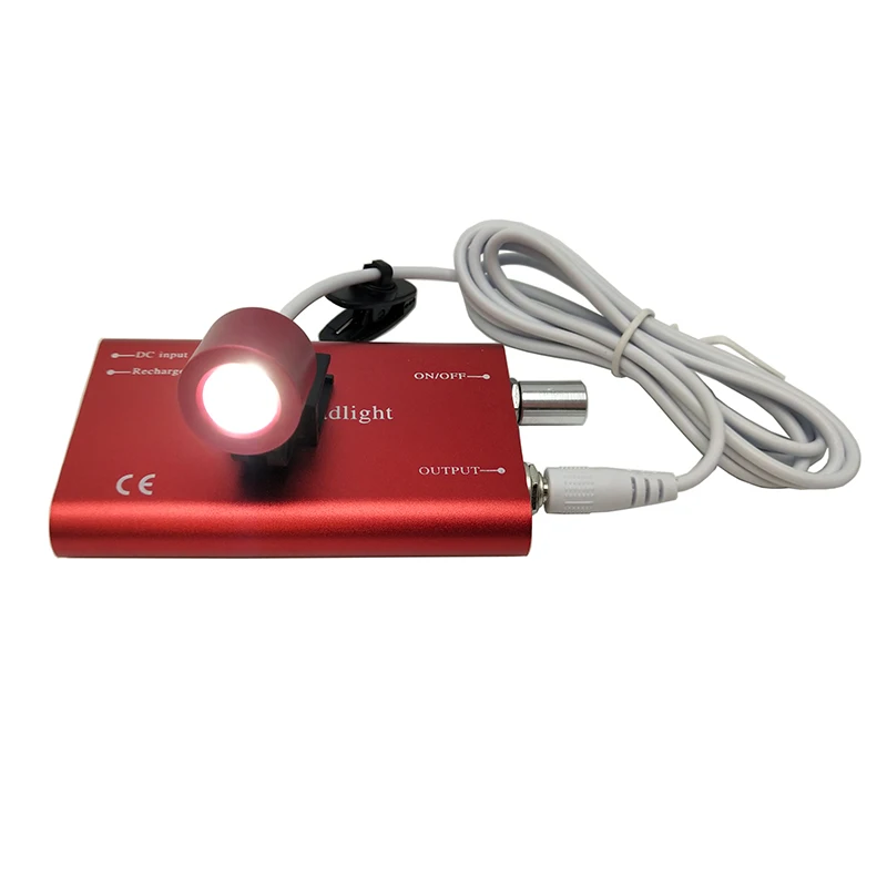 Medical Headlight Headlamp 3W LED Medical Head Light Dental Surgical Medical Headlight Headlamp Rechargeable Battery for Loupe