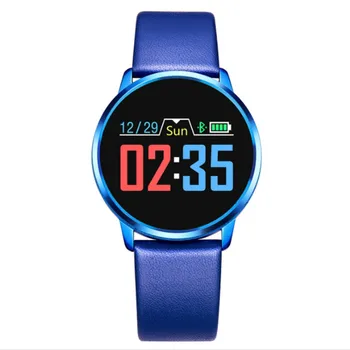 

Waterproof Round Watch Heart Rate Blood Pressure Monitor Periodic Reminder Woman Physiological Cycle Color Screen Bracelets