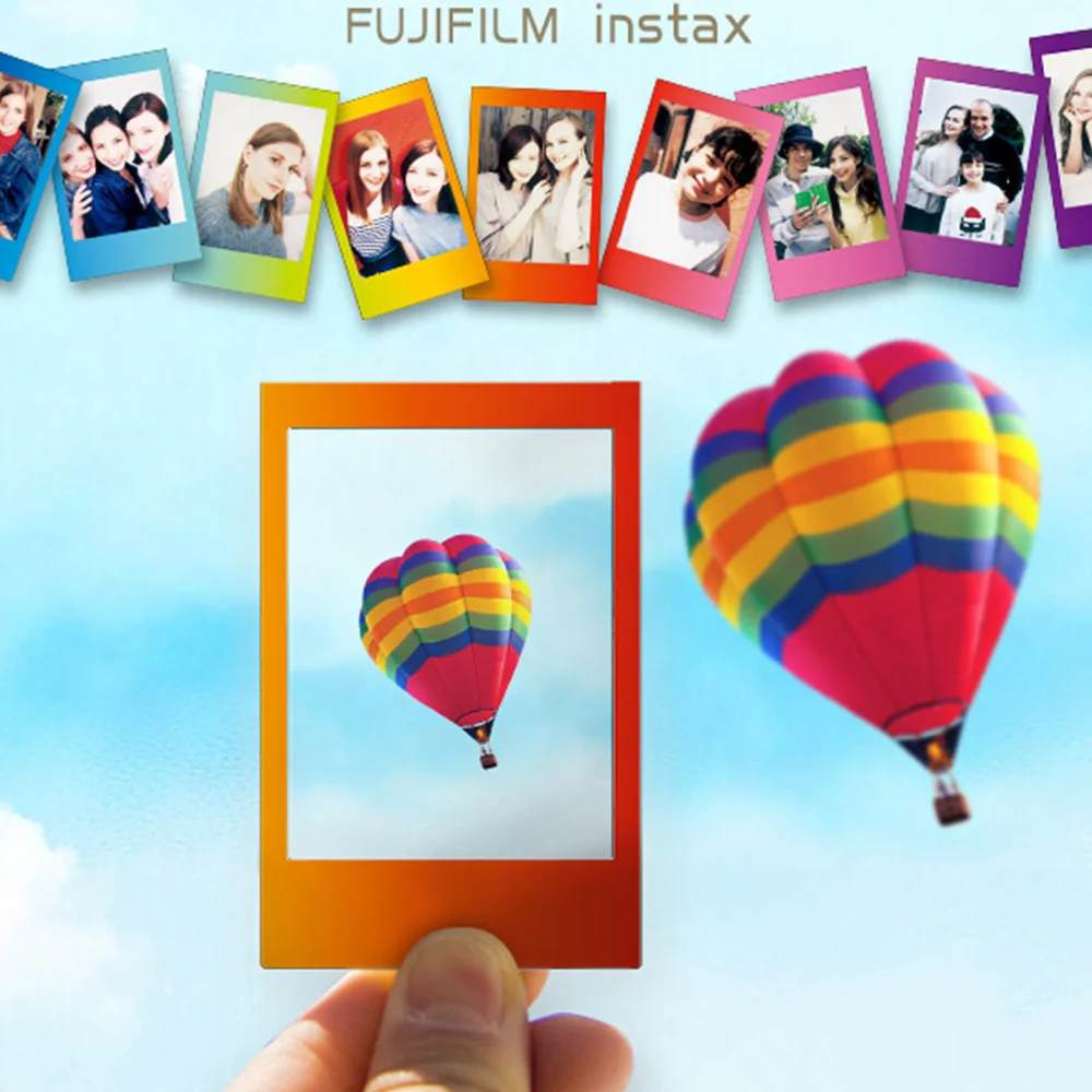 Fujifilm Instax Мини пленка белая красочная 20 40 60 80 100 листов для FUJI мгновенная фотокамера Mini 9 Mini 8 7s 70 90