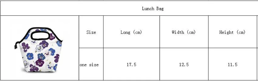 Bolsas p almoço